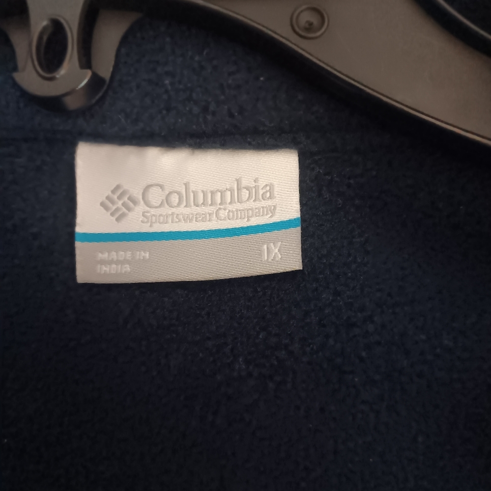 Men's size 1X, Columbia fleece jacket - Picture 3 of 3